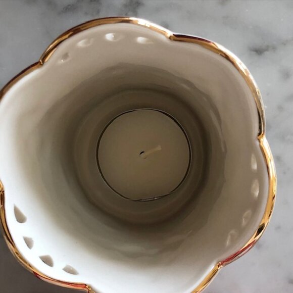 LENOX Merry Lights Angel Votive Tea Light Holder IOB - Picture 6 of 11